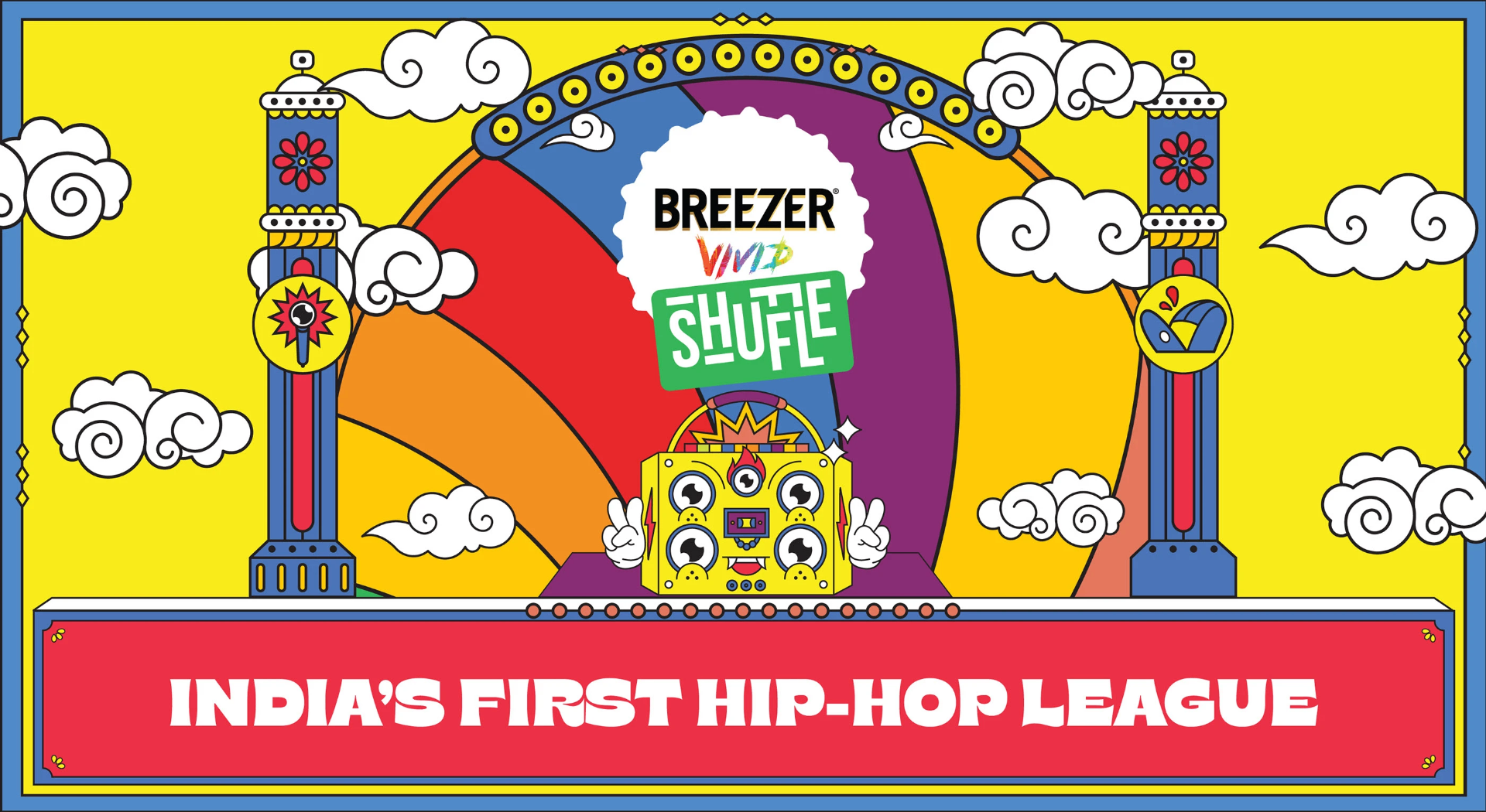Motion graphics for Breezer Vivid Shuffle